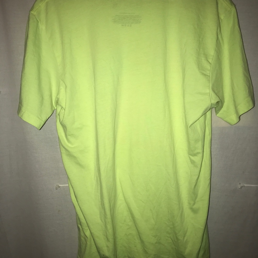 Graphic Tee - Vibrant Green and Pink - Picture 4 of 4